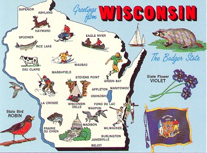 Wisconsin postcard