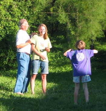 Denes, Kristin, and Paloma