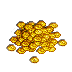coin pile png for class project