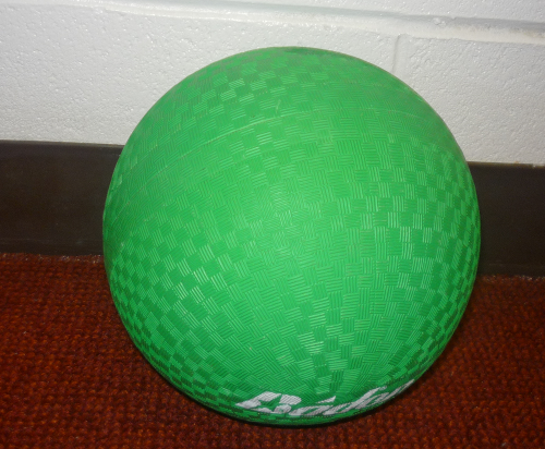 the green ball
