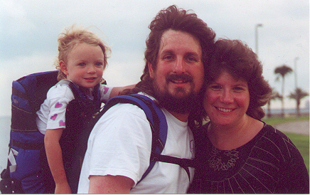 Windblown family!