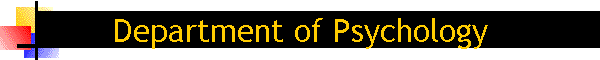 Department of Psychology